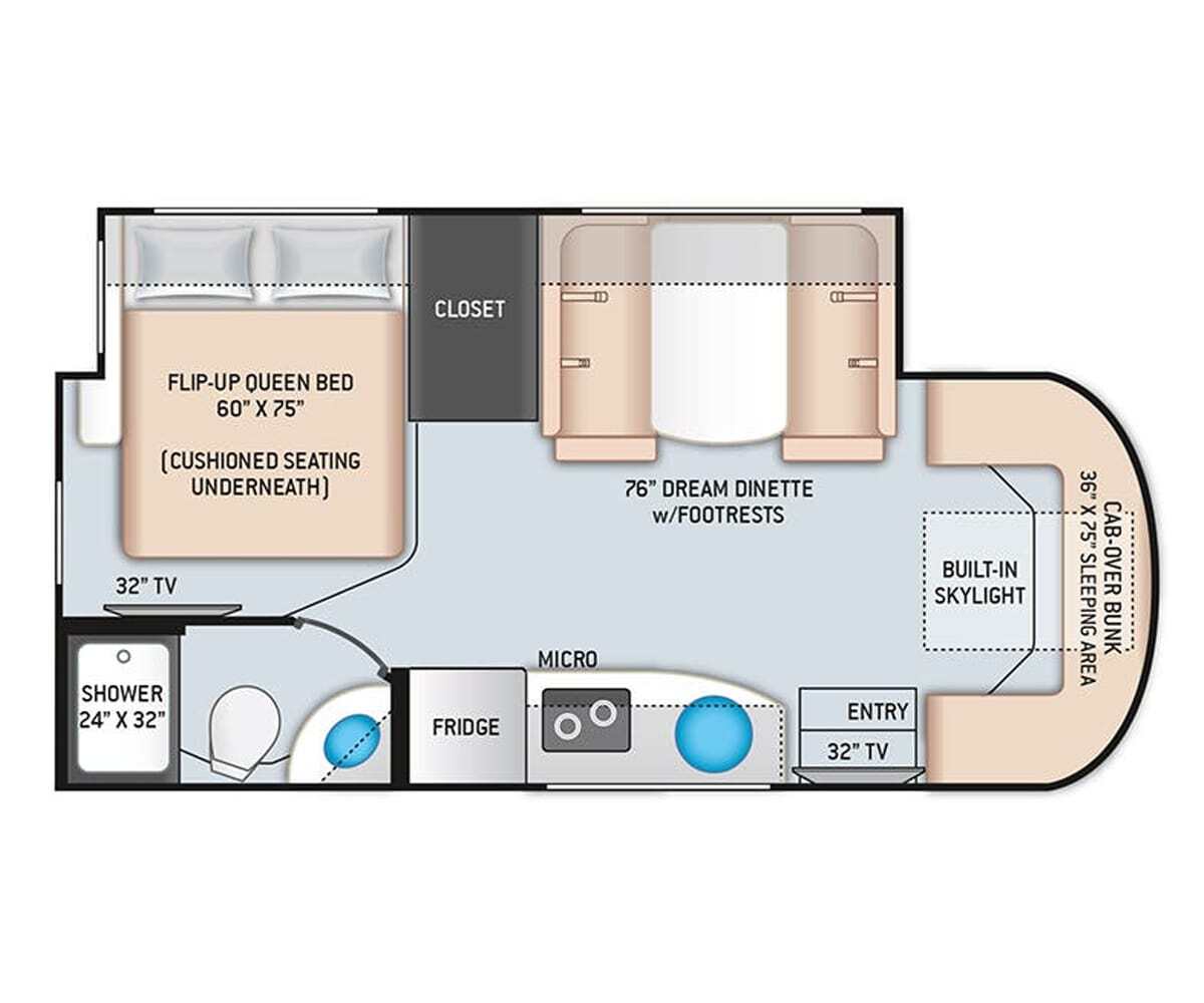2022 Thor Motor Coach Delano 24tt