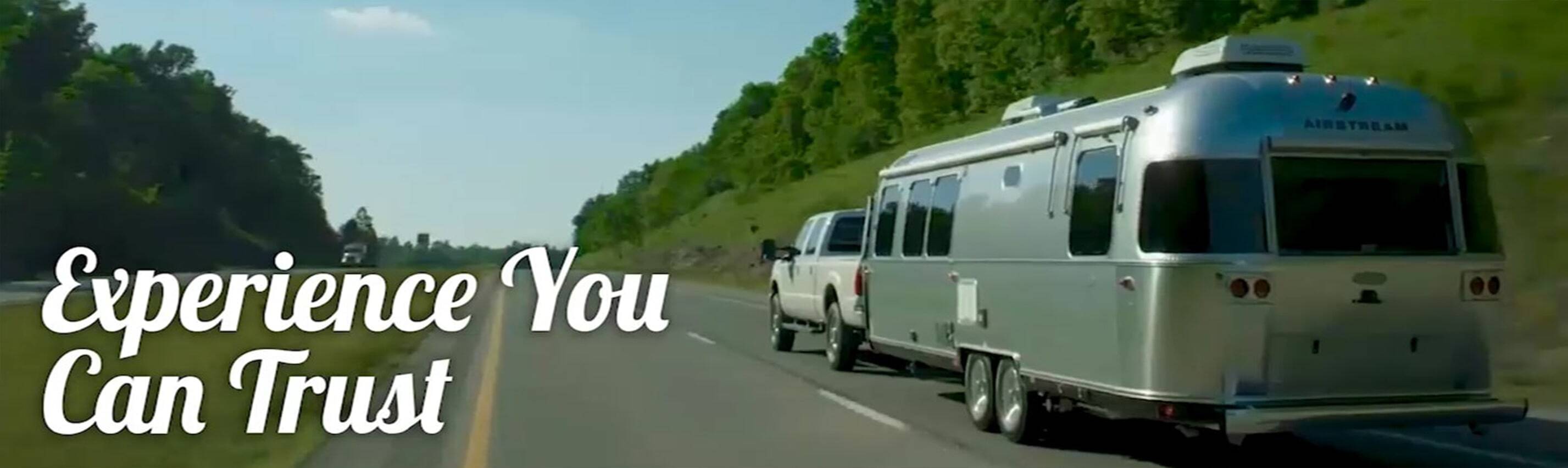 airstream on road