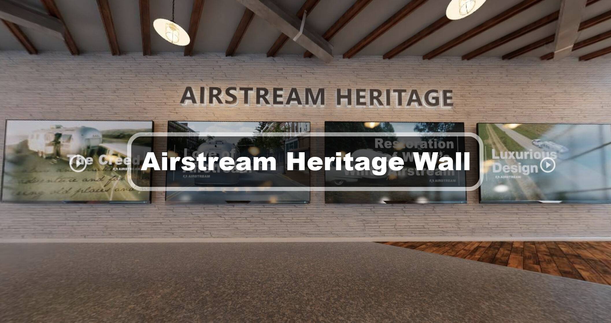 Airstream Heritage Wall