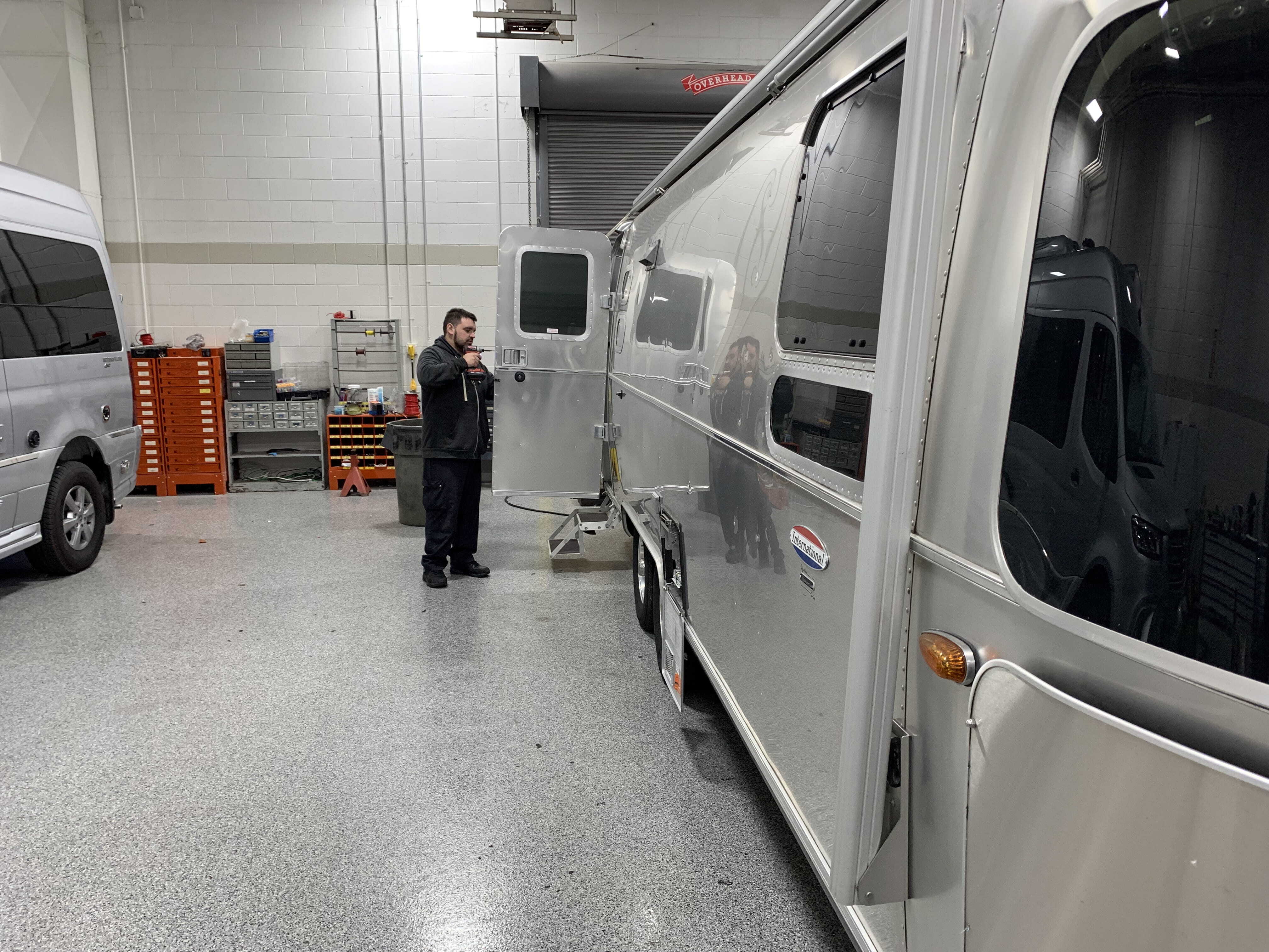 Howard Johnson in the service department