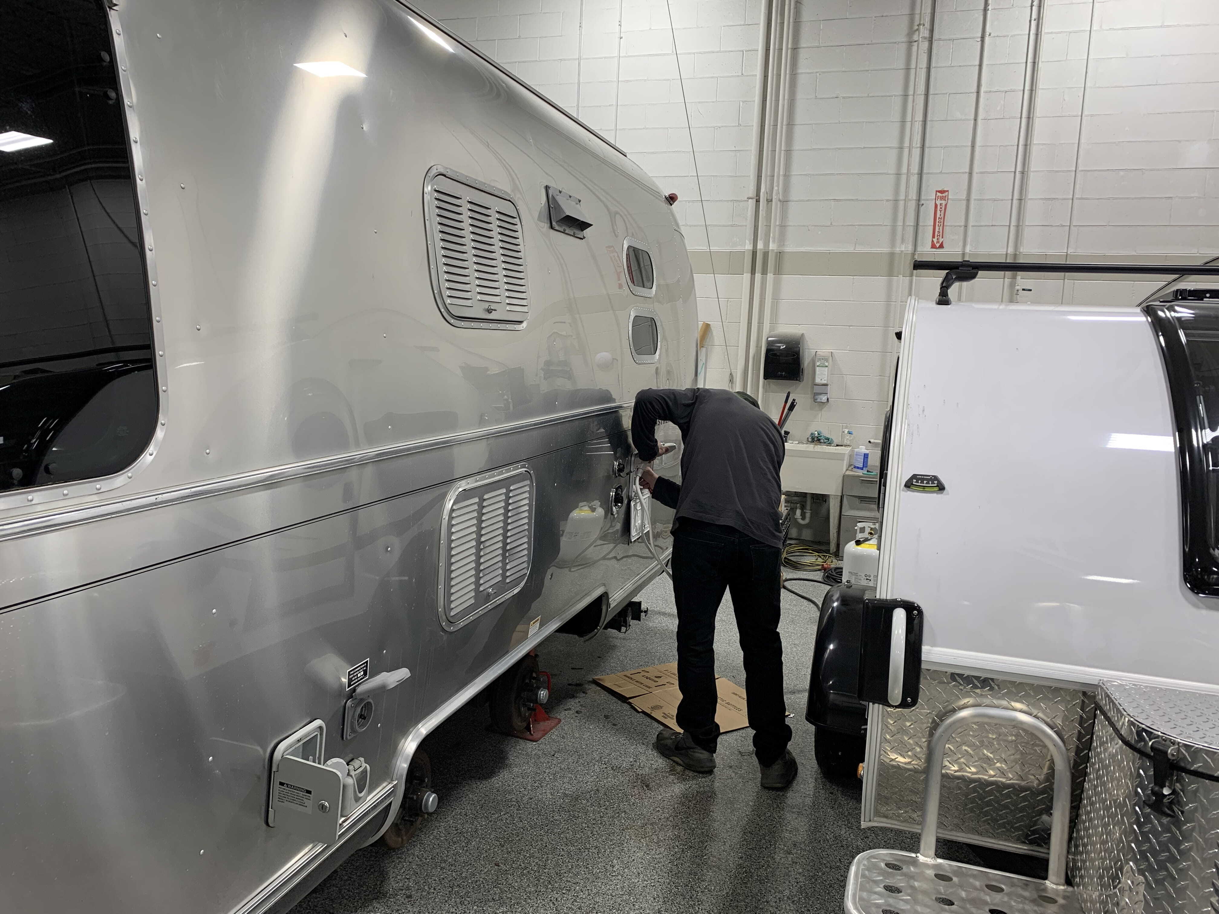 Service staff team photo